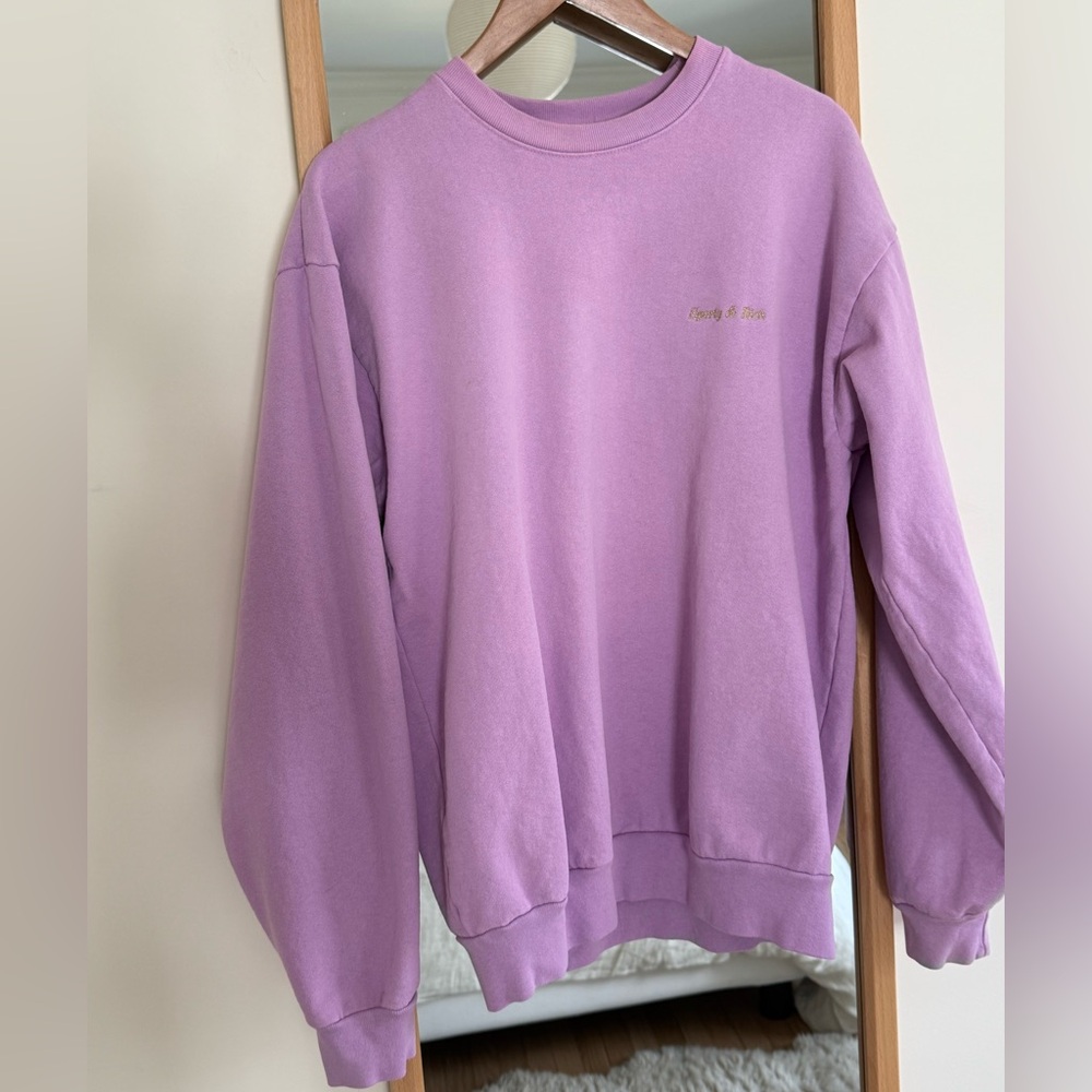 Sporty & Rich Classic Logo Crewneck